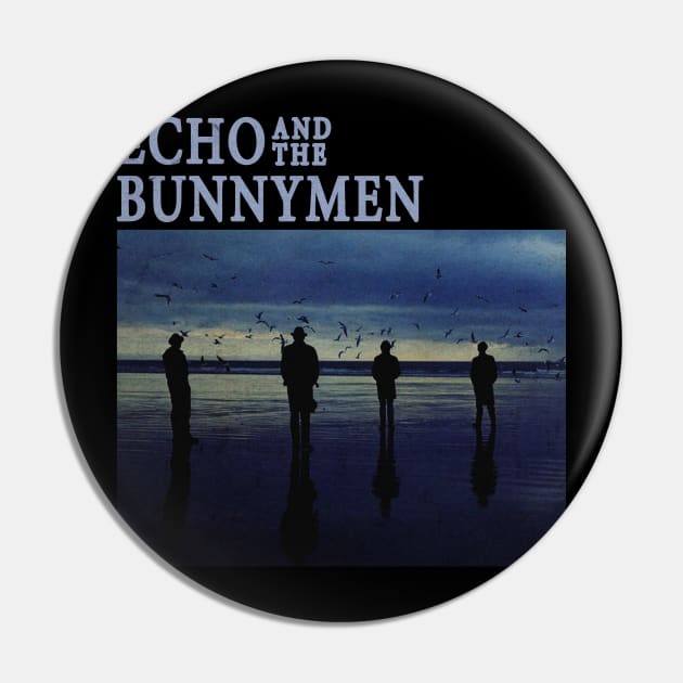 Echo And The Bunnymen Vintage Pin by Sal.Priadi