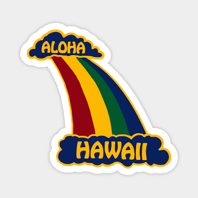 Aloha Hawaii Magnet by ZSONN