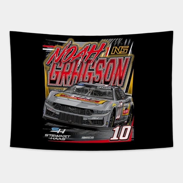 Noah Gragson Rush Truck Centers Car Tapestry by stevenmsparks