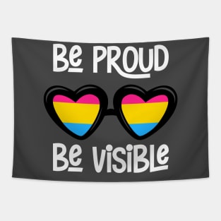 Be Proud. Be Visible. (Pansexual) Tapestry