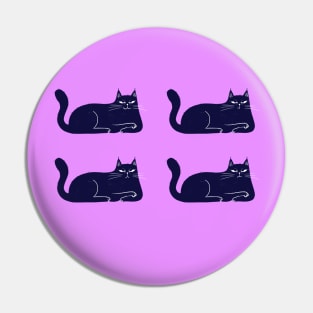 Moody blue cat moods Pin