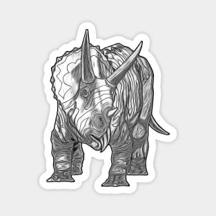 Triceratops Magnet