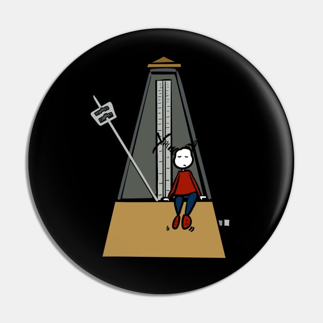 Metronome Pin by Guastevi