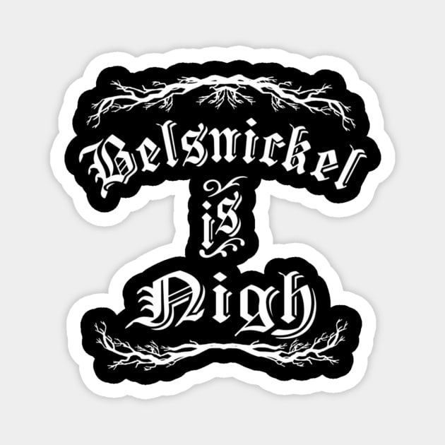 Belsnickel Is Nigh Magnet by klei-nhanss