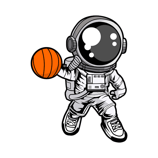 Astronaut Basketball by ArtisticParadigms
