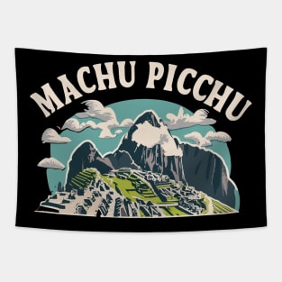 machu picchu Vintage Tapestry