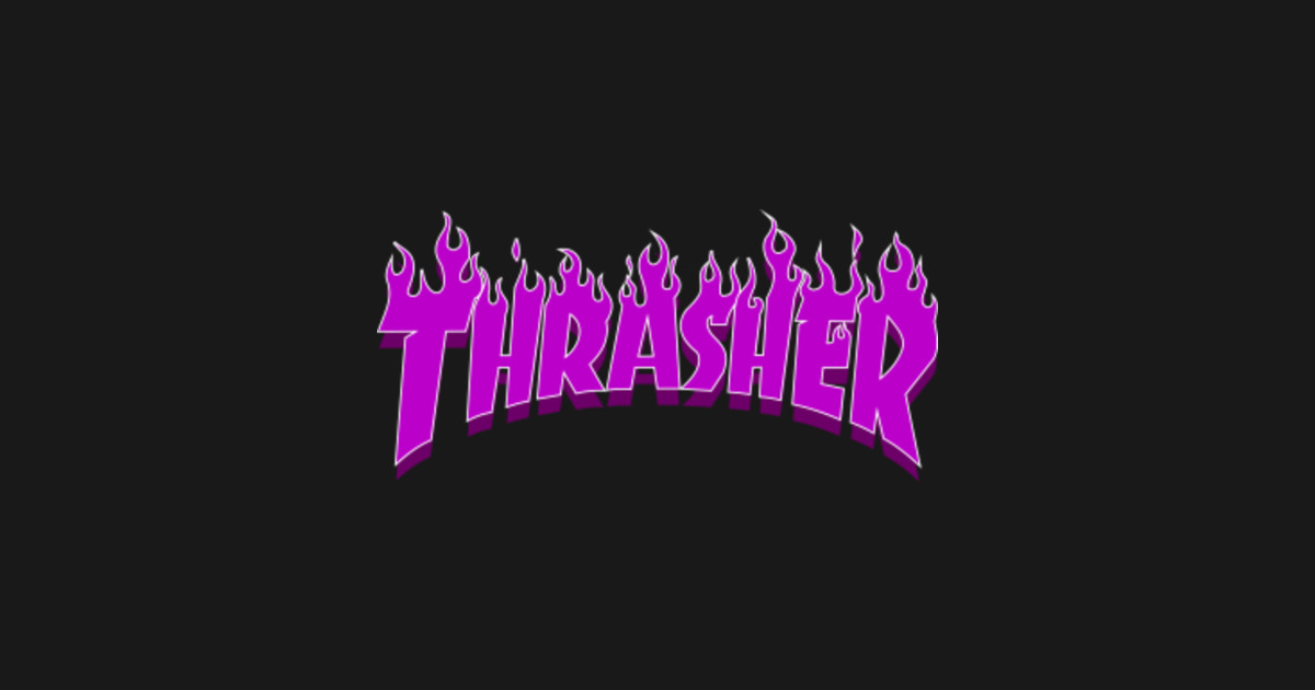 Thrasher Pink. - Thrasher - Hoodie | TeePublic