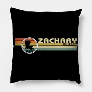 Zachary Louisiana vintage 1980s style Pillow