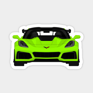 Z06 ZR1 LIME Magnet