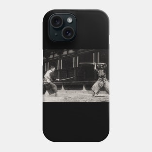 Samurai fight Phone Case