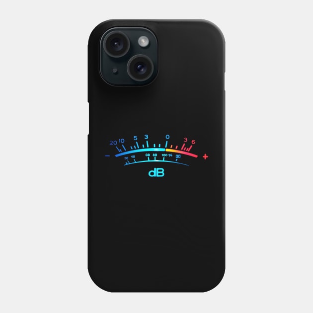 VU METER VOLUME Phone Case by Cult Classics