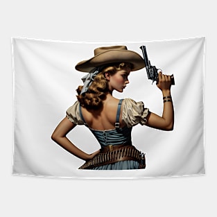 Cowgirl Tapestry