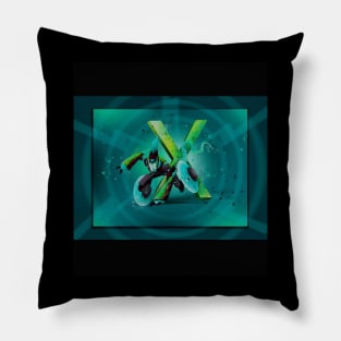 X for xenon Pillow