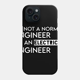 funny electrical engineer quote Phone Case