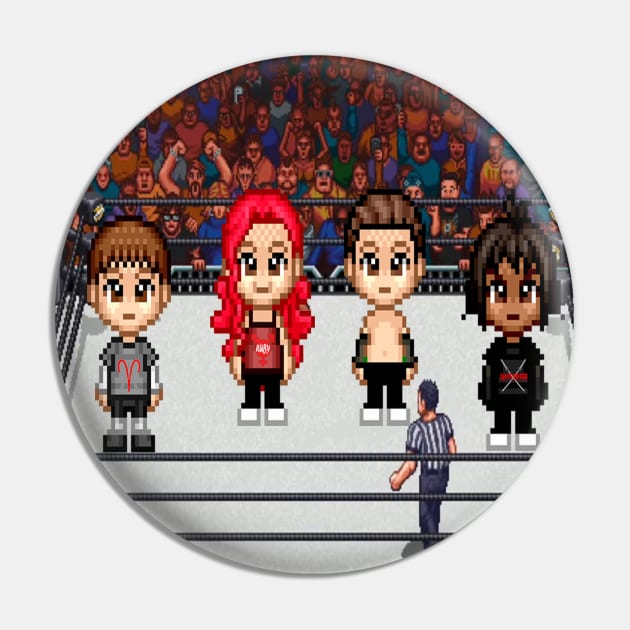 FBW 8-Bit Design Pin by FBW Wrestling 