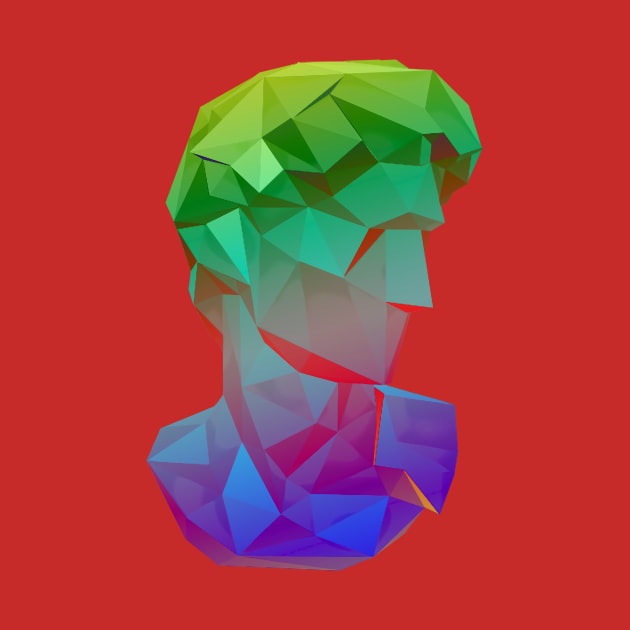 lowpoly antique statue by Cybertrunk