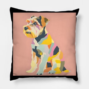 Lakeland Terrier in 70's Pillow