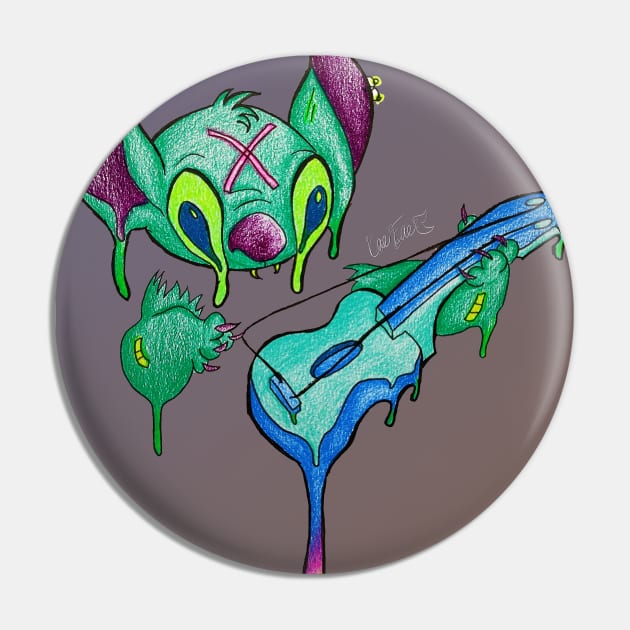 Dripping Stitch Pin by Kae Fae's Creative Baye