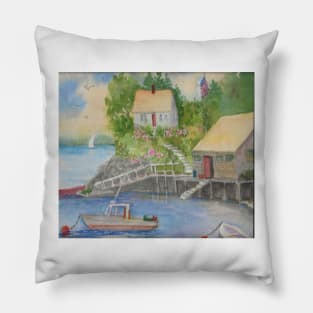 Vinalhaven Island in Maine Pillow