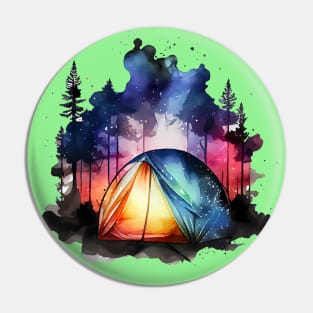 Tent Life Pin