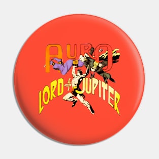 Auro Lord of Jupiter Comic Pin