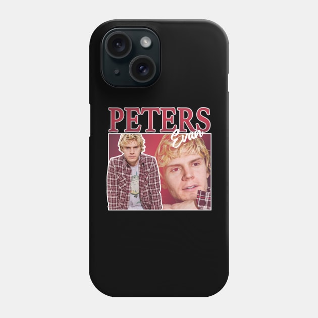 Evan Peters Retro Phone Case by pink + pip