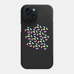 Jelly bean sprinkles pastel pattern Phone Case