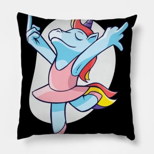 Unicorn Ballet Pillow