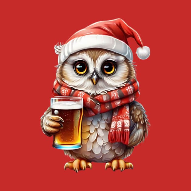 Christmas owl by susiesue