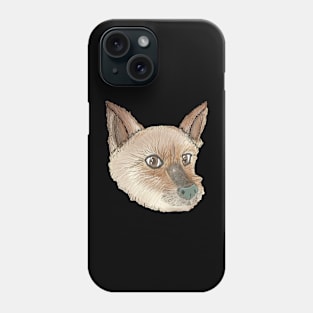 Puppy eyes_Yorkie Phone Case