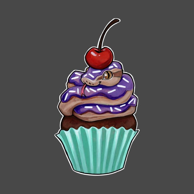 Cupcake snake by BiancaRomanStumpff