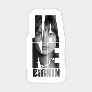 Jane Birkin Magnet