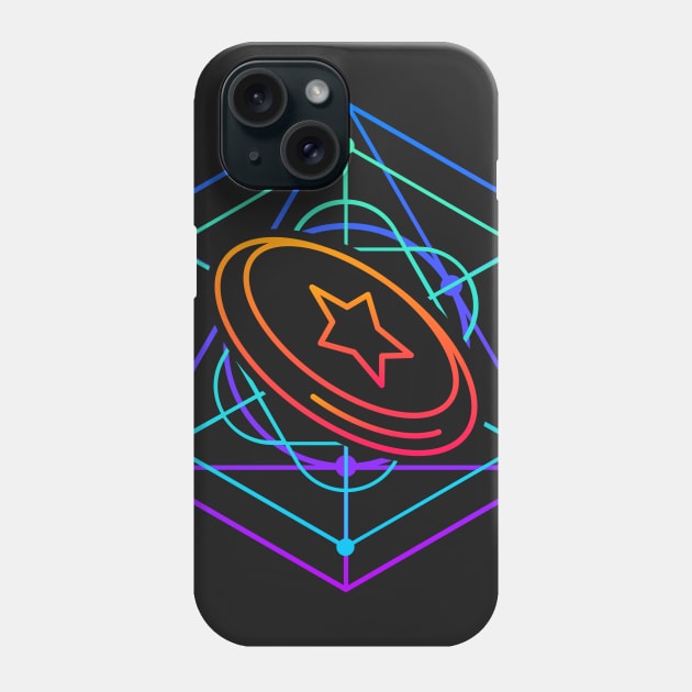 Psyechedelic Geometry - Ultimate Frisbee Phone Case by MeatMan