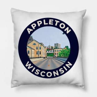 Appleton Wisconsin Pillow