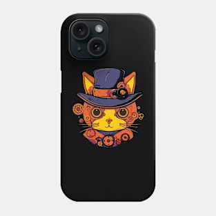 Mechanical cat Phone Case