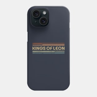 Kings of Leon Retro Lines Phone Case