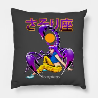 Scorpio zodiac Pillow