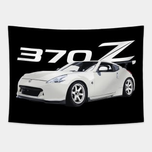 jdm white 350z 370z racing nissan Tapestry