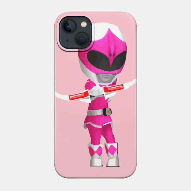 Chibi Pink - Pink Ranger - Phone Case