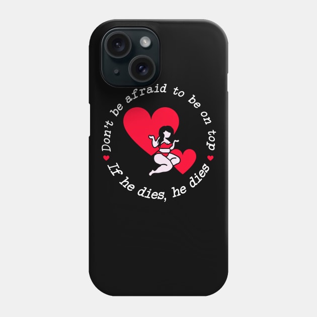 Plus Girl Riding Body Acceptance Phone Case by BethTheKilljoy