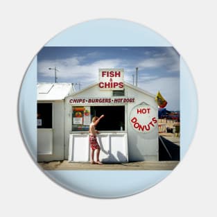 fish & chips Pin