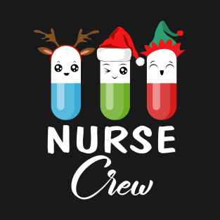 Funny christmas nurse crew T-Shirt