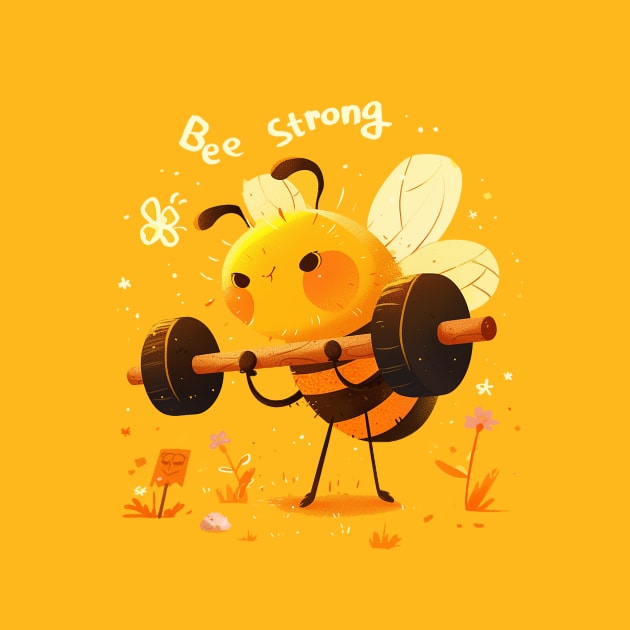 bee strong by boxermaniac