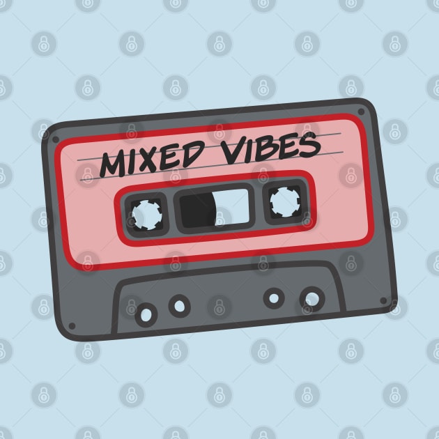 Mixed Vibes cassette tape by Phil Tessier