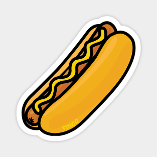 Hot Diggity Dog Magnet