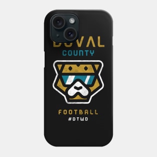 Duval County 'Til We Die, Jags Football Fan Gift Phone Case