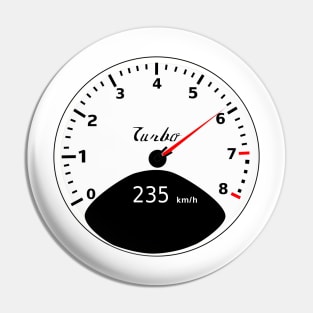 Speedometer Porsche 911 Turbo Pin