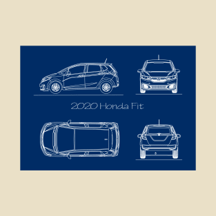 Blueprint Honda Fit T-Shirt