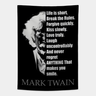 Mark Twain quote Tapestry