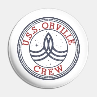 USS ORVILLE CREW PATCH Pin